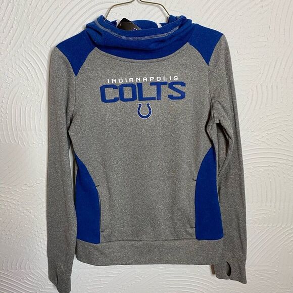 Colts Football Hoodie - Girls Medium - Picture 1 of 5